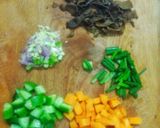 Hình bước làm 1 của món [KETO] "Cơm" chiên