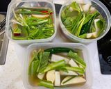 Hình bước làm 7 của món Kim Chi Nước Củ Cải Hàn Quốc 동치미