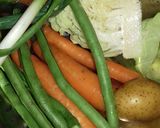 Foto langkah ke 1 dari resep Sayur Sop Tulangan Ayam.