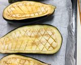 Foto del paso 2 de la receta: Berenjenas rellenas de cuscús, dátiles y almendras