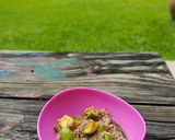 Foto del paso 5 de la receta: Arroz con zucchini y salsa dulce