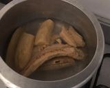 Foto del paso 1 de la receta: El plátano verde con lomo de cerdo