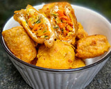 Foto langkah ke 9 dari resep Tahu Isi Sayuran Pedas.
