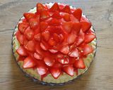 Könnyed epres torta recept fázis 7 fotója