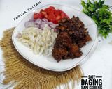 Foto langkah ke 5 dari resep Sate Daging Sapi Goreng.