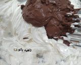 عکس مرحله 6 از دستور کیک دبل چاکلت خوشمزه🥧🥰