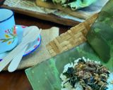 Foto langkah ke 4 dari resep Nasi Bakar Kemangi ala Tiger Kitchen.