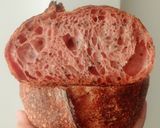 Foto langkah ke 25 dari resep Angkak Jinten Hitam Wijen Sourdough Bread (Kabuki Gold).