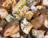 Foto del paso 2 de la receta: Papas y batatas al horno 🤯