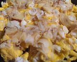 Foto del paso 8 de la receta: Coliflor en salsa cremosa🍛de calabacin y zanahoria con cebollas y manzanas salteadas🥘🍱🍲