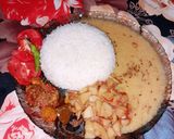 A picture of step 5 of Daal Chawal Platter.