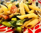 Une image de l'étape 3 de Penne aux légumes brulés.