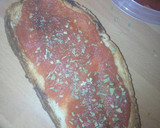 Foto del paso 3 de la receta: Pan pizza extracrujiente (York con 4 quesos)