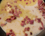 Foto del paso 2 de la receta: Guisantes con jamoncito y huevo