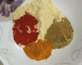 A picture of step 1 of Gujrati kadhi recipe.