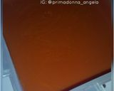 A picture of step 3 of Thai Tea Pudding.