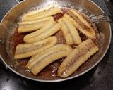 A picture of step 4 of Bananas Foster – Flambé.