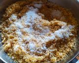 A picture of step 4 of Churma laddoo.