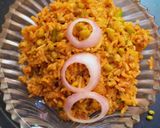A picture of step 5 of Delicious Green Moong Pulao.