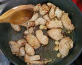 Mézes fokhagymás csirkemell krumplival és kukoricával recept fázis 4 fotója