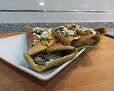 Foto del paso 10 de la receta: Tortitas de guisantes rellenas 🍴