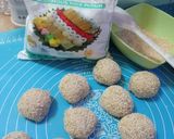 Foto langkah ke 4 dari resep Mochi isi kacang.