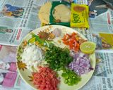 वेजी पापड़ टाकोस(Vegi papad tacos recipe in Hindi) रेसिपी चरण 1 फोटो
