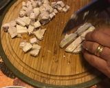 Foto del passaggio 5 della ricetta Fettuccine all'uovo con pesce spada e melenzane