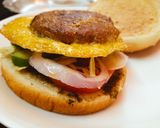 A picture of step 4 of Bun kabab.