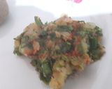 A picture of step 2 of Bharwa Roti.