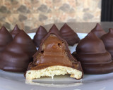 Foto del paso 4 de la receta: Conitos de dulce de leche y chocolate