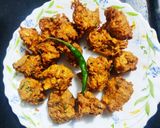 A picture of step 5 of Yam Fritters.