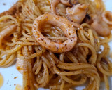 Foto del paso 6 de la receta: Espagueti con sepia, calamar y ajo