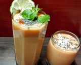 A picture of step 2 of Simple Papaya Coconut Smoothie.