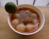 Foto langkah ke 5 dari resep Bakso aci/cilok kuah.