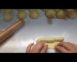 Foto langkah ke 9 dari resep Hotdog Bun metode sponge n dough.