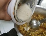A picture of step 6 of Sprouted Moong dal kurma/Moong sprouts curry.