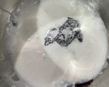 A picture of step 3 of Ube Pancakes.