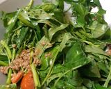 Foto langkah ke 6 dari resep Cah kangkung tauco (ala seafood pinggiran).