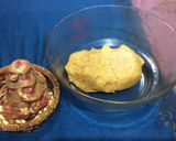 A picture of step 2 of Gujarati Dal dhokli.