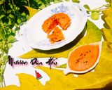 Hình bước làm 2 của món Muffin dưa hấu