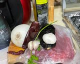 Foto del paso 1 de la receta: Carne rudeza y técnica