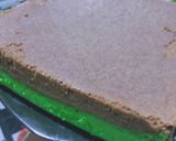 Foto langkah ke 4 dari resep Brownies chocolatos pandan ala ala.