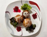 Foto del paso 9 de la receta: Bolitas de plátano, rellenas de mermelada de betabel