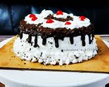 A picture of step 7 of Black Forest Cake.