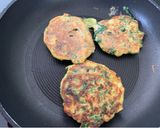 A picture of step 4 of Peruvien style pancake 🥞 🇵🇪.