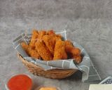 Foto langkah ke 8 dari resep Stik Tempe Keju.