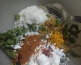 A picture of step 1 of Spinach Seviyan Appe.