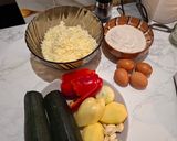 Pas rețetă Chiftele cu legume 1 fotografie