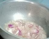 A picture of step 2 of Highway Dhaba style fried Mong Dal.